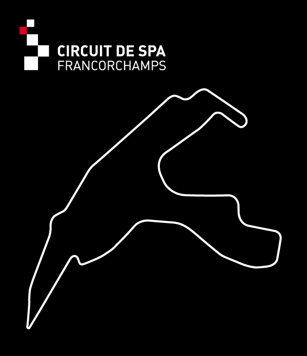 Spa-Francorchamps Racetrack and logo